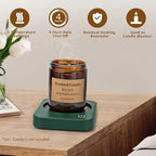 VOBAGA Coffee Mug Warmer for Desk with Auto Shut Off & 3-Temp Settings, Coffee Cup Warmer with Smart Safety Alert Home Office Accessory, Perfect for Coffee, Tea, Milk (No Mug)