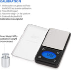 Smart Weigh ZIP600 Ultra Slim Digital Pocket Scale 600g by 0.1g with Counting Feature,Gram Scale and Ounce Scale, High Precision Accuracy