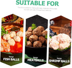 Meatball Maker 7.67 Inch Ergonomic Meatball Scoop Tool for Quick and Easy Making of Meatballs Fish Balls Shrimp Balls and Tofu Balls Kitchen Gadget with Smooth Surface and Effortless Release