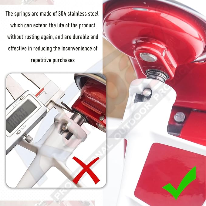 Updated Mixer Spring and Washer & Tilt Head Mixers Attachments & Stand Mixer Attachment Holders Kit for Kit-chenAid Mixers, Rubber Plug Solves the Bouncing Problem of Kithen-Aid Mixer
