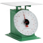 Tada 220lbs Heavy Duty Mechanical Kitchen and Food Scale Industrial Scale with Stainless Steel Platform Analog Produce Scale for Farmers Market and Horse Hay