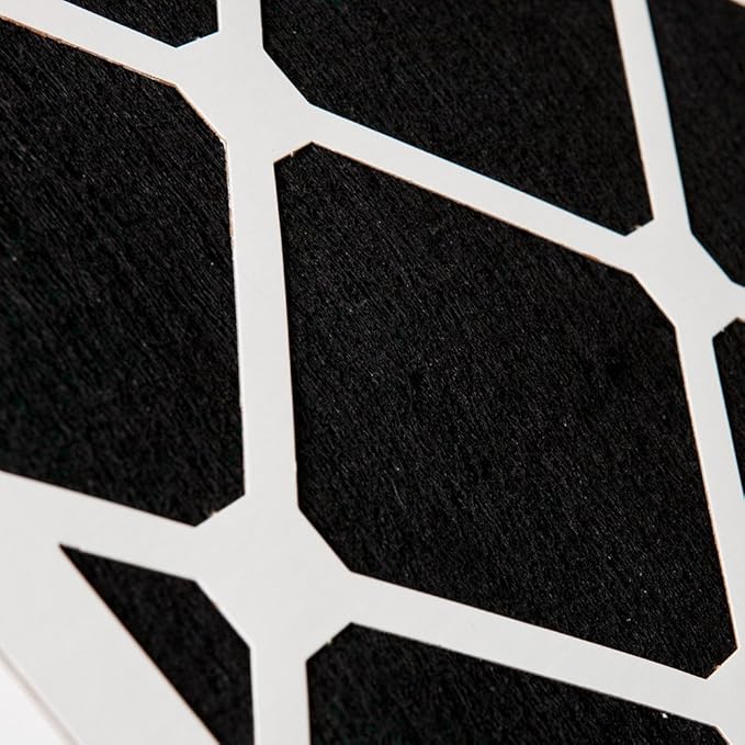 Nordic Pure 20x20x1 (19 1/2 x 19 1/2 x 3/4) Pleated Air Filters MERV 7 Plus Carbon 2 Pack