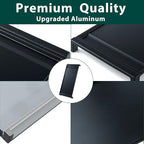 Upgraded Aluminum WB31X24738 WB31X49806 Griddle Replacement Parts for GE Gas Stove Non-stick Appliance Griddles 19.5’’ x 9’’ GE JGBS66REKSS JGBS66REK3SS 30In Center Range Cooktop Griddle Pan Plate