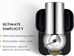 Nespresso Vertuo Coffee and Espresso Maker by Breville Aeroccino, Chrome