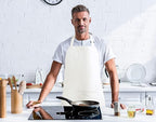 Utopia Kitchen 2 Pack Bib Apron, Adjustable with 2 Pockets, Water and Oil Resistant, Cooking Kitchen Chef Apron for Women Men
