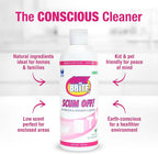 Quick N Brite Scum Off Shower Cleaner - No Scrub, No Harsh Chemical Daily Shower Cleaner, Multi-Surface All-Purpose Cleaner 64 Oz (Packaging May Vary)