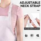 NLUS 2 Pack White Aprons with 2 Pockets for Women Men Kitchen Aprons with Pockets, Chef Aprons for Baking BBQ Cooking