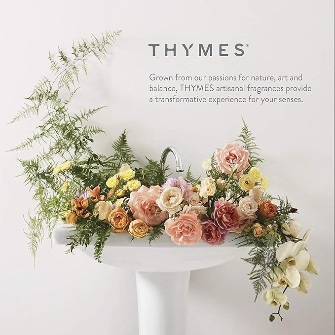 Thymes Countertop Spray - Counter Cleaner Spray - Household Cleaning Supplies (Fresh-Cut Basil, 16.5 fl oz)