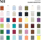 Solino Home Linen Cloth Napkins Set of 6-100% Pure Linen Beige Dinner Napkins 20 x 20 Inch - Classic Hemstitch, Handcrafted and Machine Washable