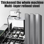 Electric Doughnut Machine,Small Donut Maker,Donut Maker,Automatic Doughnut Machine,304 Stainless Steel Auto Donut (110V)