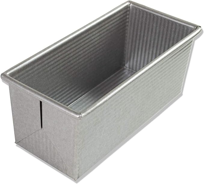 USA Pan Bakeware Pullman Loaf Pan, Small
