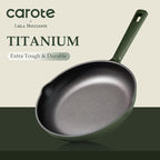 CAROTE 31PCS Pots and Pans Set, Nonstick Cookware Set Kitchen Non Stick Induction Titanium Cookware Non-toxic Granite Cooking set, PFOA Free
