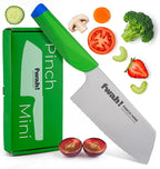 Pinch Mini Kids Kitchen Knife - Montessori Toddler Safety Knife for Real Cooking | Ages 3+ Learning Tool | Non-Slip Pinch-Grip Handle | BPA Free