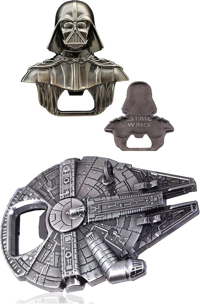 2 Pcs Star Wars Bottle Wine Opener Bottle Zinc Alloy Black Knight Darth Vader Outdoor Tool - Wine Bottle Opener Kitchen Tools for Souvenirs Kitchen Tools for Souvenirs & Gift