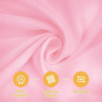 BRILLMAX 8 Pack Pink Tablecloths 70 x 120 Inch for 6ft or 8ft Rectangle Tables - Rectangular Bulk Linen Polyester Fabric Washable Cloth Cover for Wedding Reception Banquet Birthday Party
