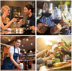 COKUNST Electric Wine Opener, Battery Operated Wine Bottle Openers with Foil Cutter, One-click Button Corkscrew Remover for Home Kitchen Party Wedding