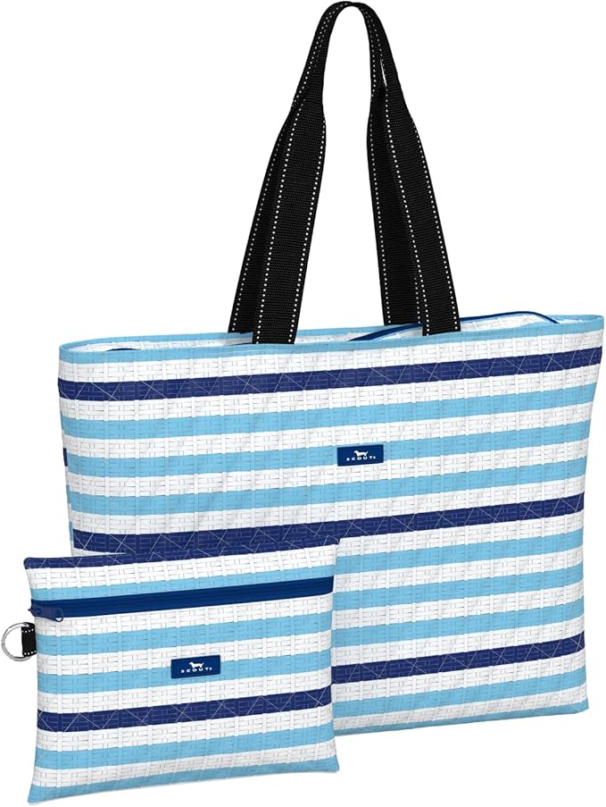 SCOUT Plus 1 Foldable Travel Bag, 2 Bags in 1, Tote Folds into Zipper Pouch