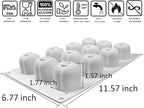 OCPO KITCHEN Cherry Silicone Molds for Baking Mousse Cake, 3D Silicone Baking Mold for Candy Pastry Chocolate Truffle Cupcake Jelly Cookie Pudding Cake Decoration Mold, Cherry Shape (12-Cavity)