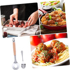 Ciieeo 1 Set Meatball Maker with Non Slip Handle Kitchen Gadget for and Cleaning for Meatballs Fish Balls and Shrimp Paste Cooking Tool