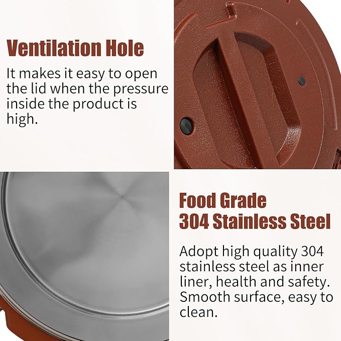 Insulated Soup Container 7.9 Gallon Commercial Food Warmer for Hot&Cold Food, Hot Box for Catering, Food Cooler Soup Carrier for Restaurant, Canteen 6H Insulation Time