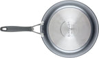 Circulon A1 Series with ScratchDefense Nonstick Induction Frying Pan Set, 6-Piece Cooking Pans Set, Induction Cookware, Graphite