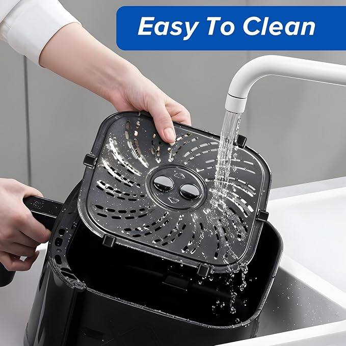 20Pcs Silicone Air Fryer Replacement Parts, Air Fryer Rubber Bumpers Silicone Tray Rubber Non-Scratch Protective Covers Tip Air Fryer Accessories Protective Covers for Air Fryer Grill Pan