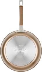 Circulon Premier Professional Hard Anodized Nonstick Cookware Induction Pots and Pans Set Nonstick, Home Essentials, 12-Piece, Bronze
