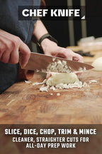 Dalstrong 3pc Knife Set - Vanquish Series - Forged High Carbon German Steel - White Handle - Chef Knife, Santoku and Paring - Razor Sharp Kitchen Set - NSF Certified