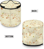 Fall Electric Pressure Cooker Insulation Bag Reusable Pressure Cooker Storage Bag Kitchen Appliance Dust Cover, Music Note Maple Leaf