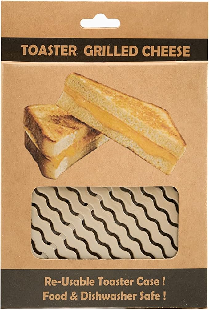 Toaster Grilled Cheese - Made quickly, No messy frying pan ! Enjoy !