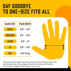 Hey Grill Hey Pitmaster Gloves | BBQ Gloves | Heat Protection up to 500°F or 260°C | High Temp Resistance | Fireproof Glove for Grilling Smoking Barbecue | Washable Mitts | Waterproof | Size - Medium