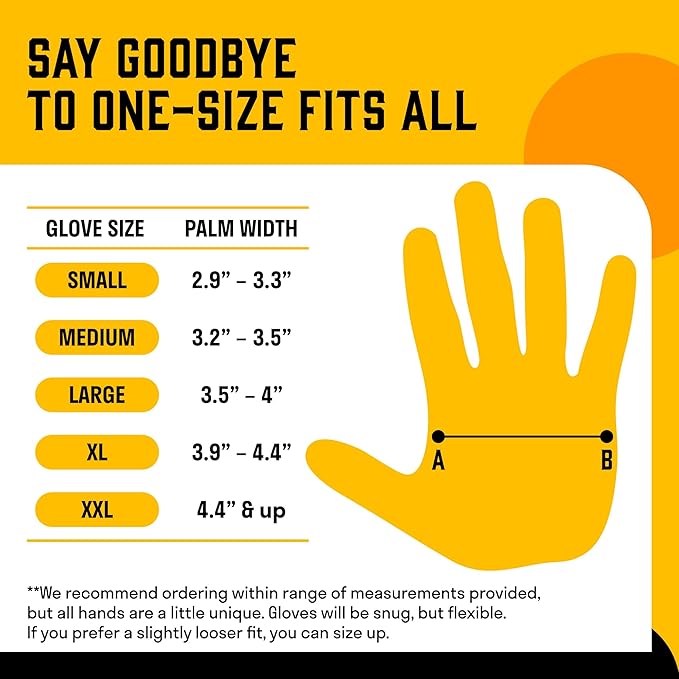 Hey Grill Hey Pitmaster Gloves | BBQ Gloves | Heat Protection up to 500°F or 260°C | High Temp Resistance | Fireproof Glove for Grilling Smoking Barbecue | Washable Mitts | Waterproof | Size - Medium