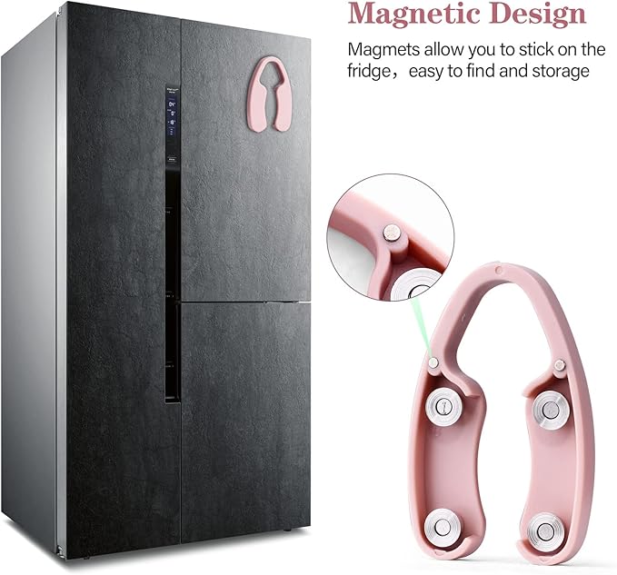 5 Pack Magnetic Wine Foil Cutter Tool, Wine Bottle Opener Accessory, Magnetic Wine Foil Cutters Wine Bottle Opening Accessories,rose gold