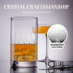Mixology & Craft 24oz Crystal Cocktail Mixing Glass - Essential Bar Tool