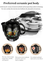 Smart Automatic Chinese Herbal Pot, Herbal Medicine Cooker, Chinese Medicine Cooking Pot, 3 Preset Modes (Decoct/Soup/Tea), with Keep Warm, for TCM Lovers 5L