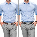Zitahli Ratchet Belt for Men - 2 Packs Leather Mens belt For Gift Men Dress and Casual,Trim to Fit