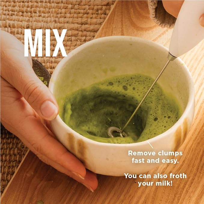 Jade Leaf Matcha - Traditional Porcelain Tea Bowl with Pour Spout - Hand Made Porcelain with White Matte Glaze - For Perfectly Whisked Green Tea (18 Ounce) - Great Gift for Matcha Lovers