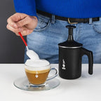 Bialetti 00AGR395 Tutto Crema Milk Frother, Black