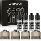 Cocktail Bubble Smoke Gun Accessories, 10 ml, Includes 4 Contains, 4 Aromatic Flavor Oils, Bland Flavor