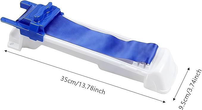 Lumpia Roller Machine, Vegetable Meat Rolling Tool, Create Fun Family-Style Lumpia & Spring Rolls at Home, Easy DIY Eggroll & Sushi Roller with Smooth Push Design, Easy to Clean (2PC)