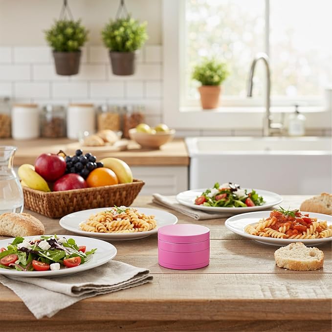 Nuovoware Grinder Spice Grinder, ‌Pink