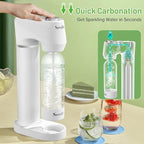 Secura Home Soda Streaming Machine Soda Maker, Sparkling Water and Carbonated Water Machine, Compatible with 60l Co2 Cylinders (Not Included)