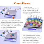 Gram Scale,Capacity 500g Accuracy 0.01g Mini Food Scales Digital Weight Grams and Oz,Small Kitchen High Precision for Espresso,Baking,Jewelry,Soap Making,Silver