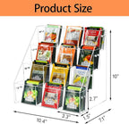 Tea Bag Organizer Holder, Acrylic Tea Packets Storage Box Container Display Stand Rack for Counter Cabinet Countertop Kitchen Office, 4 Tier