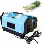 Electric Garlic Cutter & Root Remover Machine-Double Head Onion & Garlic Stem Cutter - for Garlic,Onion,and Small Roots