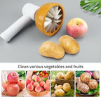 Electric Spin Brush Head Vegetable Cleaning Brush Fruit Wash Brush Replacement Cleaner Brush Head Kitchen Tool