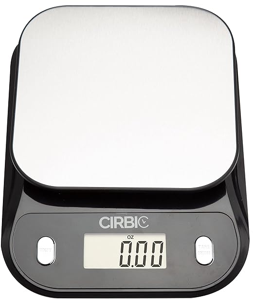 Talking Kitchen Scales - Big Numbers with Clear Loud Voice North American Accent (Black)