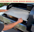 Upgrades Full-Size Griddle Inserts for Ninja PG300 Series Grill Accessories, Stainless Steel Sizzle Griddle Plate for Ninja FlexFlame Grills, for Flex Flame XSKHLFGRIDLE Accessories, 24"x17''
