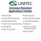 CS Unitec | Non-Sparking Pliers | Groove Joint | 10 in. | Max 1-1/8 in. | TUV Certified | Aluminum Bronze | Non-Magnetic | Corrosion Resistant | EX604-10A