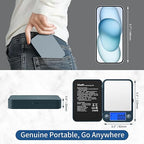 Vitafit 500g Digital Pocket Scale,High Accuracy Assured by Scale Professional Factory Since 2001, Gram Scale 0.01g for Multifunction: Lab,Food, Kitchen,Coffee,Jewelry; Blue